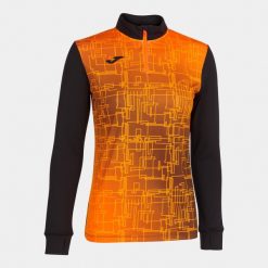Bluza do biegania damska Joma Elite VIII. Brązowe bluzy Joma, xs, bez wzorów, bez kaptura. W wyprzedaży za 127.35 zł.