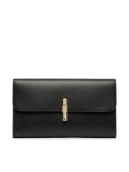 Furla Torebka Iride Clutch WE00913 ARE000 CN O6000 Czarny. Czarne kopertówki Furla, bez wzorów, ze skóry, bez dodatków. Za 899.99 zł.