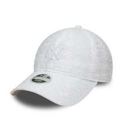 Czapka z daszkiem New Era 9twenty femme New York Yankees Broderie. Białe czapki New Era, bez wzorów, eleganckie. Za 231.99 zł.