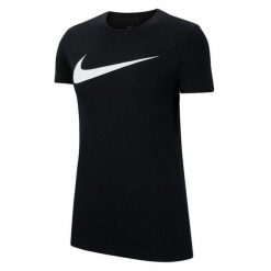 Koszulka Damska Park 20 DriFIT. Czarne bluzki Nike, bez wzorów, sportowe, bez kołnierzyka, bez ramiączek. Za 161.99 zł.