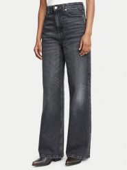 Tommy Jeans Jeansy Claire DW0DW23499 Czarny Wide Leg. Czarne jeansy Tommy Jeans, bez wzorów. Za 409.99 zł.