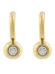 Fossil Kolczyki Bright Baubles JA7254710 Złoty. Żółte kolczyki Fossil, metalowe. Za 219.99 zł.