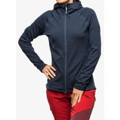 Bluza z kapturem damska Houdini Outright Houdi. Niebieskie bluzy Houdini, m, bez wzorów, z kapturem. Za 728.99 zł.