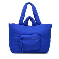 Torebka adidas. Niebieskie shopper Adidas, bez wzorów, bez dodatków. Za 219.99 zł.