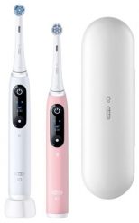 Szczoteczka magnetyczna Oral-B iO 6 Duo biały/różowy + Etui. Szczoteczki elektryczne ORAL-B. Za 769.00 zł.