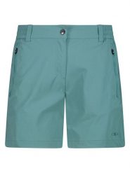 Cmp Bermudy trekkingowe w kolorze turkusowym rozmiar: 36. Niebieskie spodnie dresowe CMP, bez wzorów, z materiału. Za 78.84 zł.