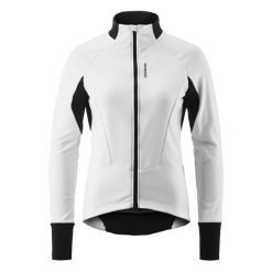 Kurtka damska Gonso Softshell 2. Białe kurtki sportowe Gonso, bez wzorów, z softshellu, bez kaptura, rowerowe. Za 636.05 zł.
