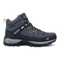 Buty trekkingowe damskie Samaris III wysokie. Fioletowe trekkingi Regatta. W wyprzedaży za 299.99 zł.