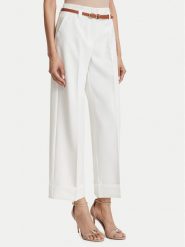 ACCESS FASHION Spodnie materiałowe 63-5021-135 Biały Regular Fit. Białe spodnie materiałowe ACCESS FASHION, bez wzorów, z materiału. Za 519.99 zł.