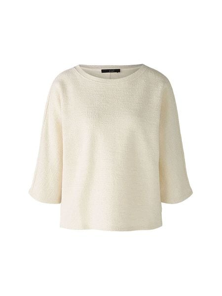 Oui Bluza w kolorze kremowym rozmiar: 34. Brązowe bluzy Oui, bez wzorów, bez kaptura. Za 96.14 zł.