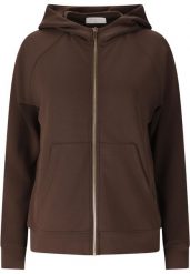 Damska bluza z zamkiem błyskawicznym Athlecia Jacey. Brązowe bluzy Athlecia, l, bez wzorów, z materiału, bez kaptura. Za 243.00 zł.