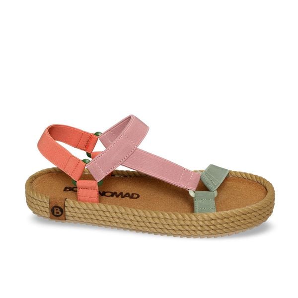 Sandały damskie plażowe MIAMI. Sandały Aulp, bez wzorów, z jeansu, boho, z otwartym noskiem, bez obcasa, na płaskiej podeszwie, bez zapięcia. Za 159.99 zł.