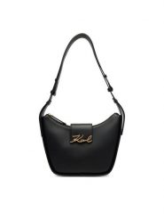 KARL LAGERFELD Torebka A3W30046 Czarny. Czarne torebki klasyczne KARL LAGERFELD, bez wzorów, ze skóry, bez dodatków. Za 1,299.00 zł.
