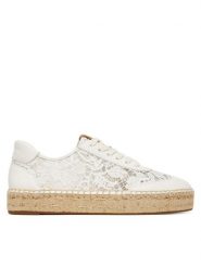 LAUREN RALPH LAUREN Espadryle 802P10496001 Biały. Białe espadryle Lauren Ralph Lauren, bez wzorów, z materiału, bez obcasa, bez zapięcia. Za 769.99 zł.