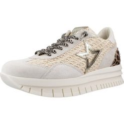 Buty CETTI C1259SRA XL Beżowy. Brązowe trekkingi QUERCETTI, z tkaniny, trekkingowe. Za 259.99 zł.