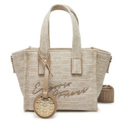 Torebka Emporio Armani. Brązowe torebki klasyczne Emporio Armani, bez wzorów, bez dodatków. Za 889.99 zł.