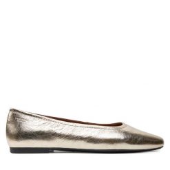 Baleriny Vagabond Shoemakers. Żółte baleriny Vagabond Shoemakers, bez wzorów, bez obcasa. Za 279.99 zł.