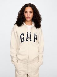 GAP Bluza w kolorze beżowym rozmiar: M. Brązowe bluzy GAP, m, bez wzorów, bez kaptura. Za 109.95 zł.