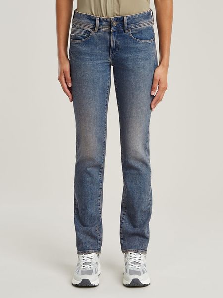 G-Star Dżinsy - Regular fit - w kolorze niebieskim rozmiar: W30/L32. Niebieskie jeansy G-Star, l, z aplikacjami. Za 260.43 zł.