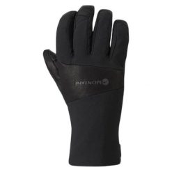 Rękawice Montane Alpine Resolve. Czarne rękawiczki Montane, bez wzorów, sportowe. W wyprzedaży za 444.10 zł.