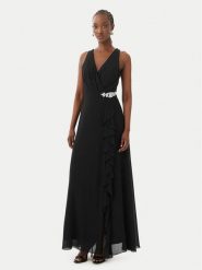 Artigli Sukienka wieczorowa ACAB004498 Czarny Regular Fit. Czarne sukienki Artigli, bez wzorów, z syntetyku, wizytowe, bez kołnierzyka, bez ramiączek. Za 789.99 zł.