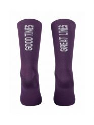 Skarpety rowerowe NORTHWAVE Good Times Sock. Fioletowe skarpety Northwave, bez wzorów, z tkaniny. Za 39.00 zł.