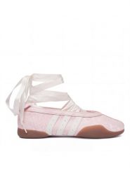 Adidas Baleriny Liberty London IH6915 Różowy. Czerwone baleriny Adidas, bez wzorów, z materiału, bez obcasa. Za 479.99 zł.