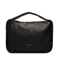 Torebka Patrizia Pepe. Czarne torebki klasyczne Patrizia Pepe, bez wzorów, bez dodatków. Za 1,269.00 zł.