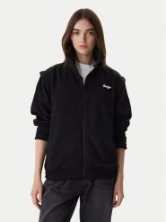 HUGO Bluza Dateam 50554058 Czarny Regular Fit. Czarne bluzy Hugo, s, bez wzorów, z syntetyku, bez kaptura. Za 629.99 zł.