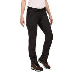 Damskie spodnie outdoorowe Kilpi BELVELA-W. Czarne spodnie sportowe Kilpi, xs, bez wzorów, trekkingowe. Za 318.77 zł.