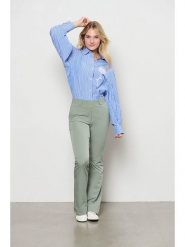 &Co Woman Spodnie "Penelope" w kolorze khaki rozmiar: L. Brązowe spodnie materiałowe &Co Woman, l, bez wzorów, z materiału. Za 136.13 zł.