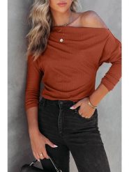 Milan Kiss Koszulka w kolorze jasnobrązowym rozmiar: XL. Brązowe bluzki Milan Kiss, xl, bez wzorów, bez kołnierzyka, bez ramiączek. Za 101.23 zł.