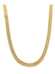 MOODE Naszyjnik "Clarissa" - dł. 41 cm rozmiar: onesize. Żółte naszyjniki MOODE, ze stali. Za 39.99 zł.