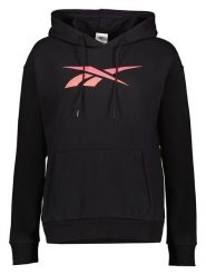 Reebok Bluza "Vector" w kolorze czarnym rozmiar: L. Czarne bluzy Reebok, l, bez wzorów, z kapturem. Za 112.95 zł.