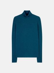 Just Cashmere Kaszmirowy golf "Lanais" w kolorze niebieskim rozmiar: S. Niebieskie golfy Just Cashmere, s, bez wzorów, z kaszmiru, bez ramiączek. Za 500.99 zł.