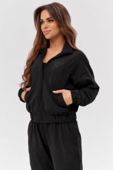 Damska bluza dresowa Rough Radical Chillfit. Czarne bluzy ROUGH RADICAL, l, bez wzorów, z dresówki, bez kaptura. Za 144.42 zł.