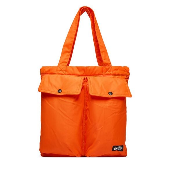 Torebka Vans. Brązowe shopper Vans, bez wzorów, bez dodatków. Za 259.99 zł.