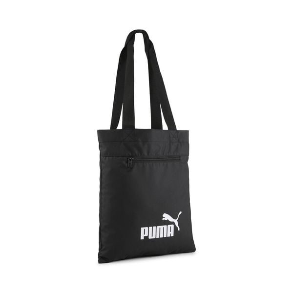 Torba tote PUMA Phase składana PUMA. Białe torby na ramię Puma, bez wzorów, z materiału, na ramię, małe, bez dodatków. Za 79.00 zł.