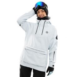 Damska kurtka snowboardowa Sporty zimowe Siroko W3-W Shiga. Niebieskie kurtki narciarskie SIROKO, bez wzorów, z softshellu, bez kaptura, narciarskie. Za 673.00 zł.