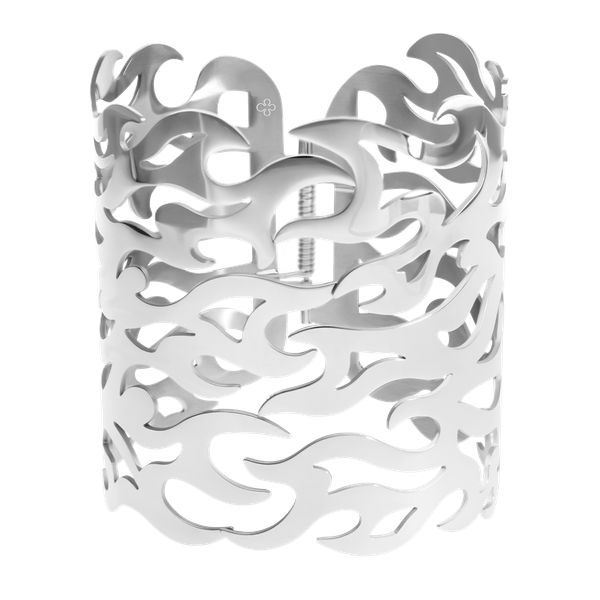 Bransoletka mankietowa Płomień miłości, 66 mm, SR. Bransoletki Lilou. Za 449.00 zł.