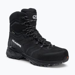 Buty trekkingowe SCARPA Rush Polar GTX. Czarne trekkingi Scarpa, z polaru, wspinaczkowe. Za 909.99 zł.