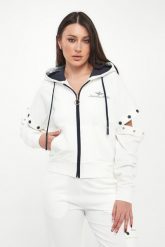 Bluza damska z odpinanymi rękawami AERONAUTICA MILITARE. Bluzy AERONAUTICA MILITARE, l, bez wzorów, bez kaptura. Za 899.00 zł.