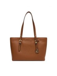 MICHAEL Michael Kors Torebka Quinn 30T5GQNT2L Brązowy. Brązowe torebki klasyczne MICHAEL Michael Kors, bez wzorów, ze skóry, bez dodatków. Za 999.99 zł.
