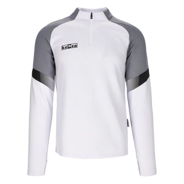 Bluza treningowa Keeza Albion. Białe bluzy KEEZA, uniwersalny, bez wzorów, z elastanu, bez kaptura. Za 94.00 zł.
