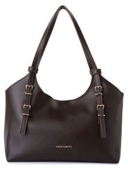 Vince Camuto Torebka "Cremona" w kolorze brązowym - 38 x 24 x 15 cm rozmiar: onesize. Brązowe torby na ramię Vince Camuto, bez wzorów, z materiału, na ramię, bez dodatków. Za 113.99 zł.