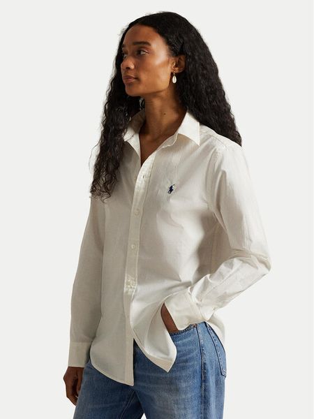 Polo Ralph Lauren Koszula 211A92177007 Écru Classic Fit. Koszule Polo Ralph Lauren, xxl, bez wzorów, z bawełny, bez kołnierzyka, bez ramiączek. Za 689.99 zł.