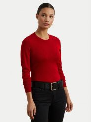 LAUREN RALPH LAUREN Sweter 200919114016 Czerwony Slim Fit. Czerwone swetry Lauren Ralph Lauren, xl, bez wzorów, z bawełny, bez ramiączek. Za 669.99 zł.