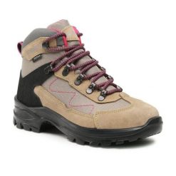 Buty trekkingowe damskie Grisport Gritex wysokie. Brązowe trekkingi Grisport. Za 238.70 zł.