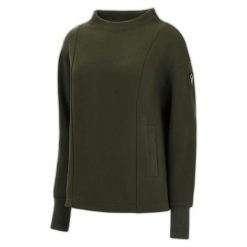 Damska bluza z okrągłym dekoltem Macron Athleisure FCC Dudinka. Zielone bluzy Macron, l, bez wzorów, z materiału, bez kaptura. Za 342.50 zł.
