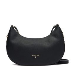 Torebka Patrizia Pepe. Czarne torebki klasyczne Patrizia Pepe, bez wzorów, bez dodatków. Za 1,129.00 zł.